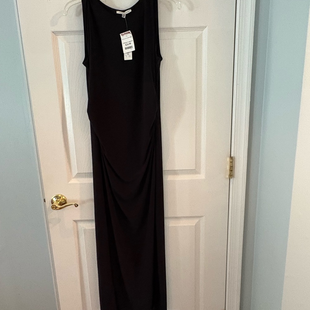 Elegant Black Sleeveless Maxi Dress
